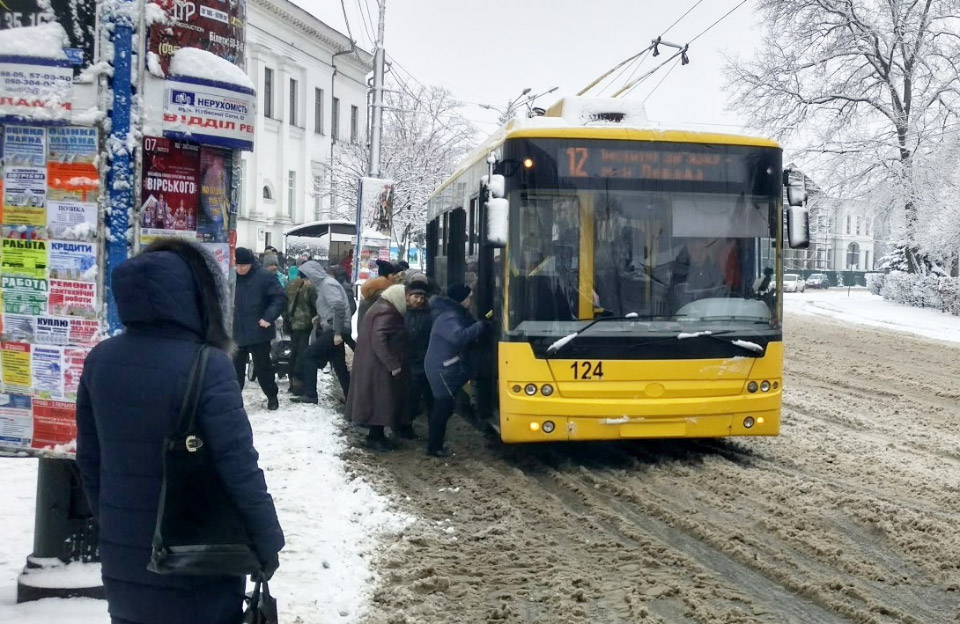Новий тролейбус «Богдан» на 12-му маршруті