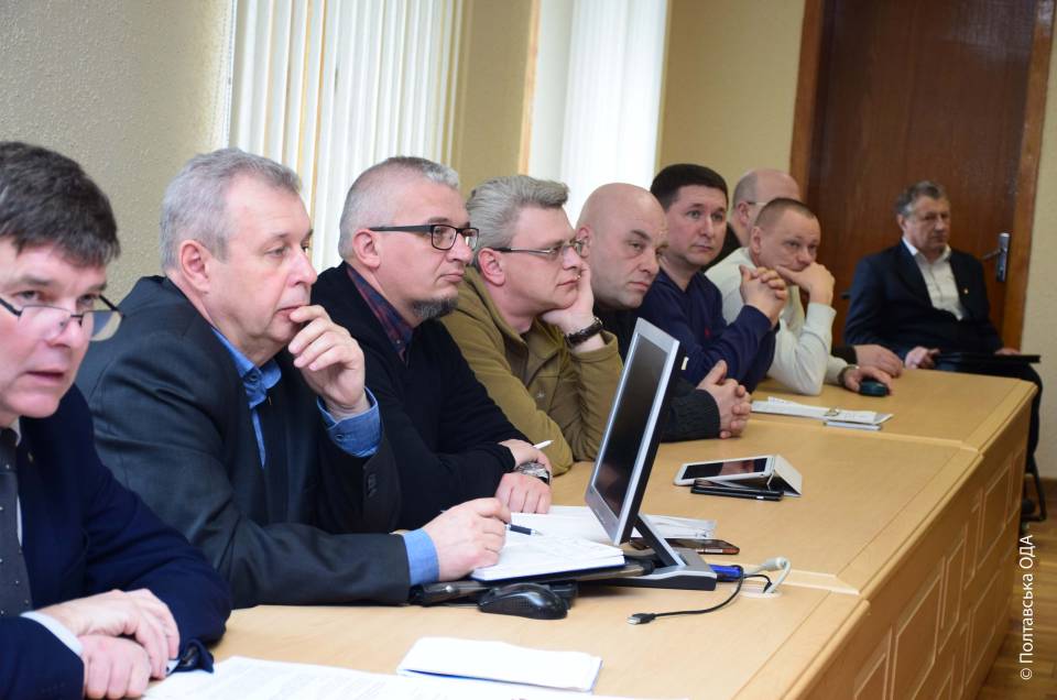 На засіданні президії Полтавської обласної ради
