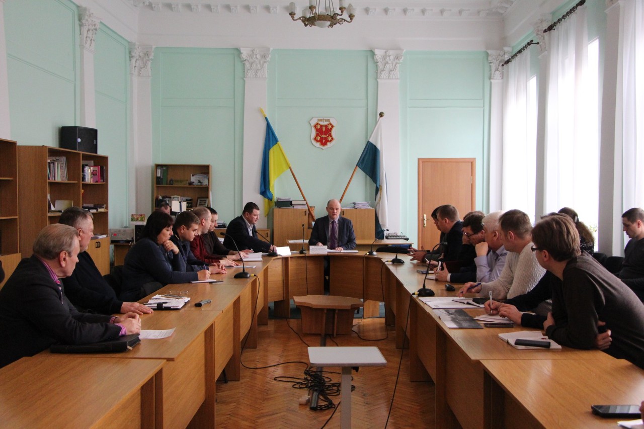Засідання комісії ТЕБ та НС у Полтавській міськраді