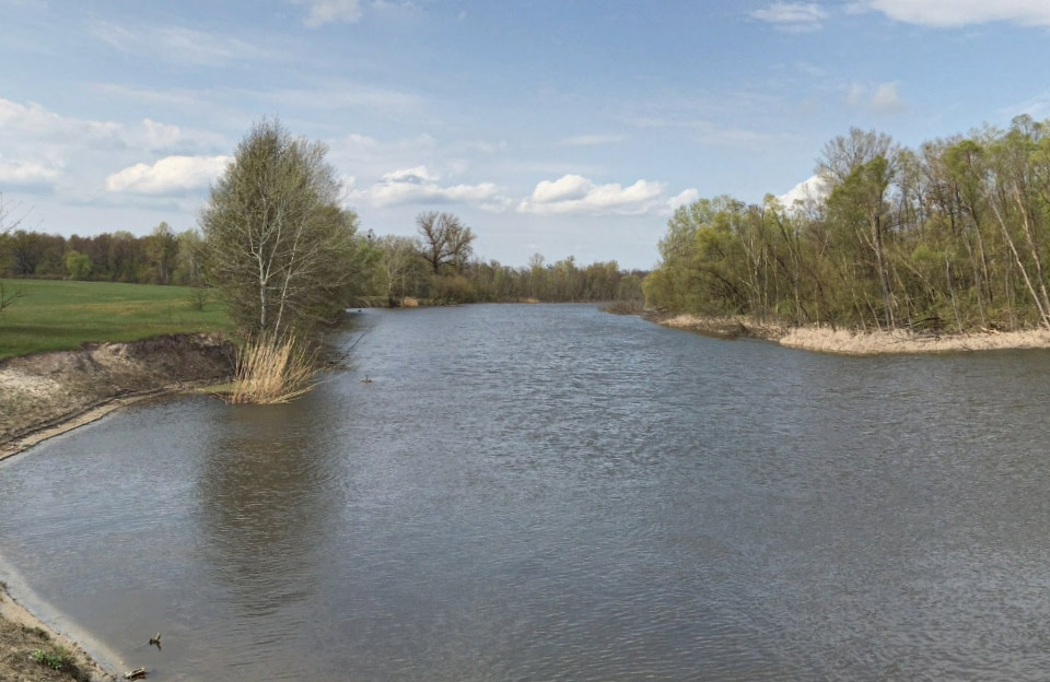 Річка Псел поблизу Баранівки