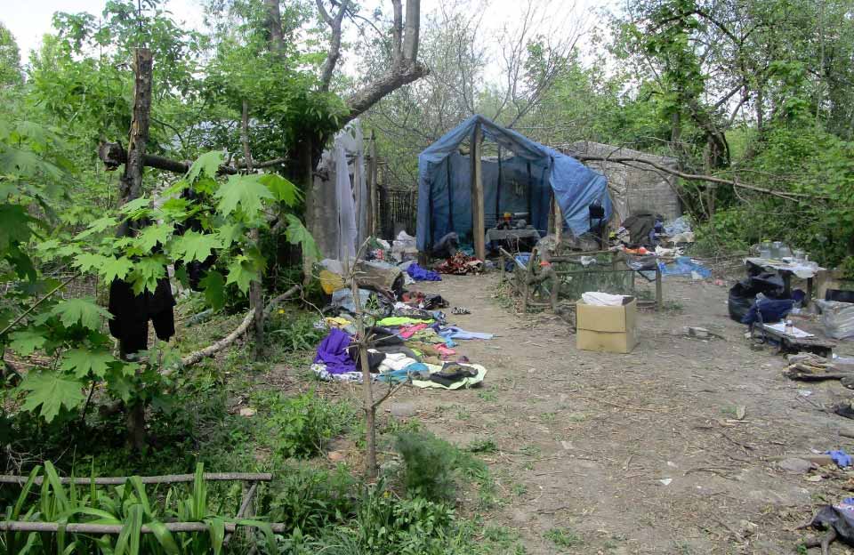 Місце злочину між селами Шмиглі та Гора, за 300 метрів від траси Київ — Харків