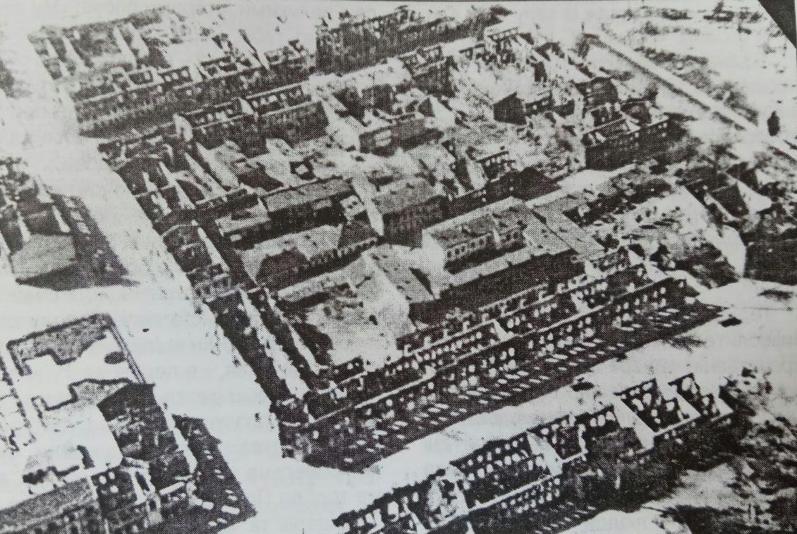 Руїни центральної частини Полтави (1943 рік)