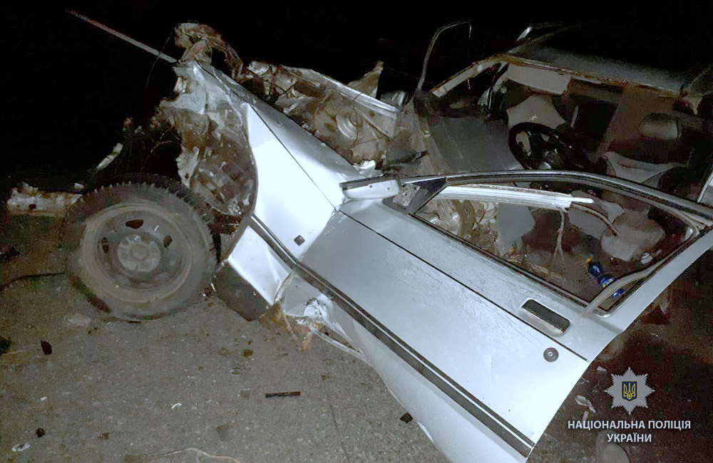 Автомобіль Ford, водій якого постраждав у ДТП
