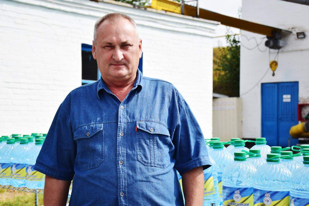 Начальник дільниці з експлуатації водозабірних споуд «Полтававодоканалу» Віктор Забишний