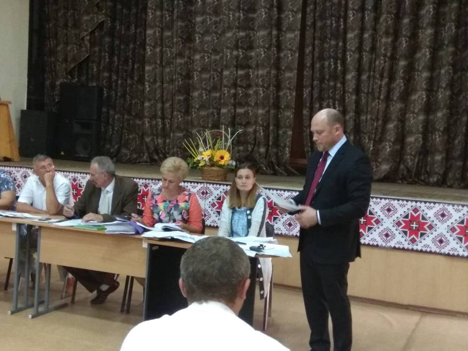 Сергій Каплін позитивно оцінив діяльність Щербанівської сільради й пообіцяв сприяти в розвитку на державному рівні