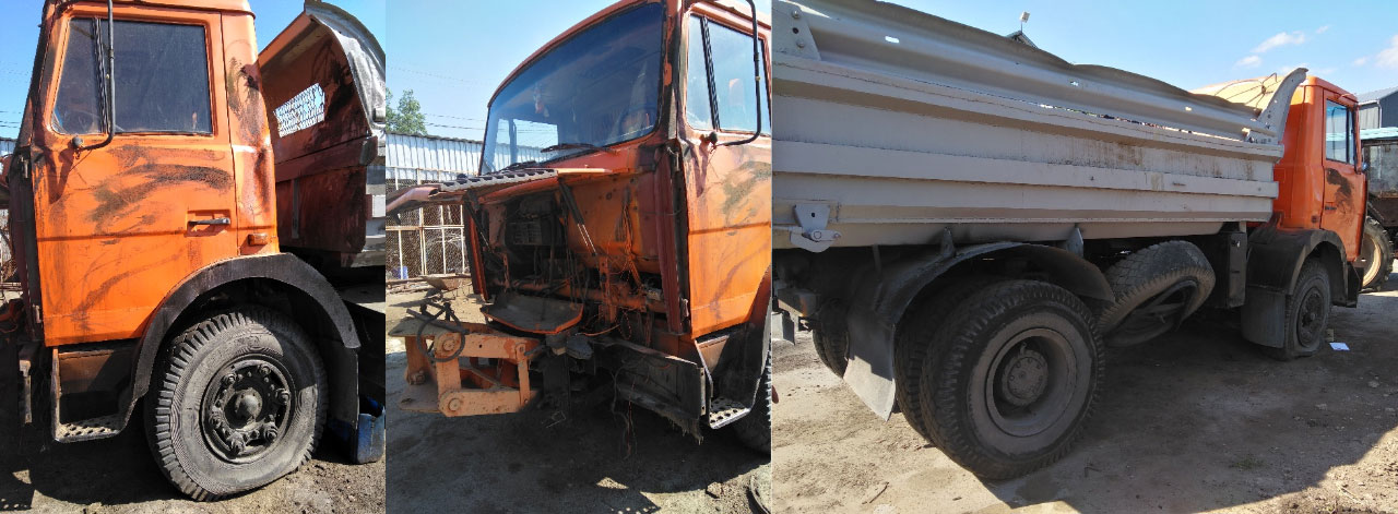 Розукомплектовану вантажівку МАЗ 5551020 продали за 90 тис. грн