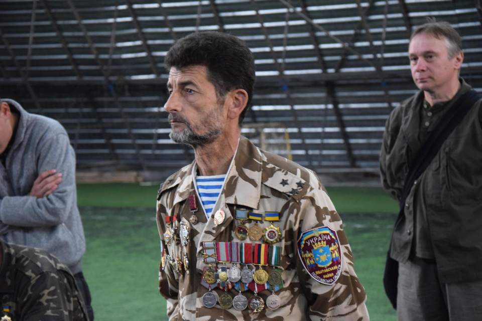 Голова Полтавської районної спілки ветеранів Афганістану Олександр Левчук