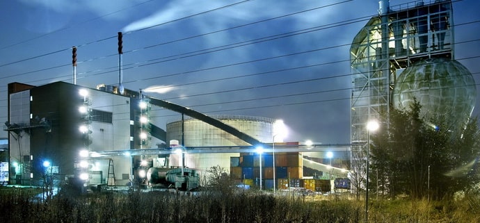 Сміттєпереробний завод у Швеції