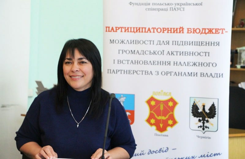 Оксана Деркач, голова громадського об’єднання «Єдність»