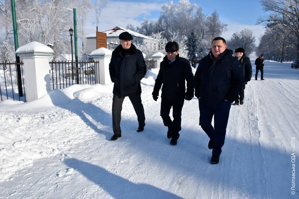 Олег Пругло, Микола Білокінь, Тимофій Голбан (зліва направо)