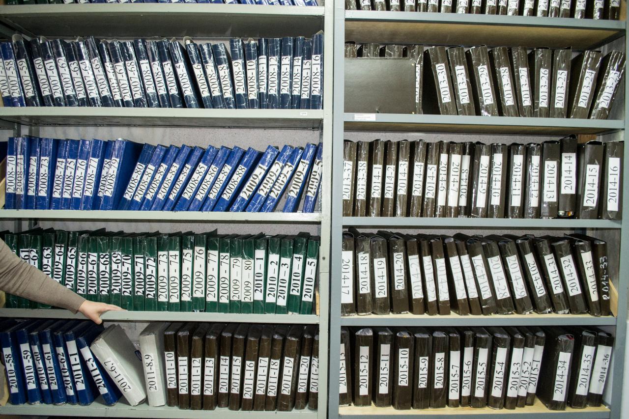 В архіві «Полтававодоканалу» зберігаються тисячі оригіналів різних документів