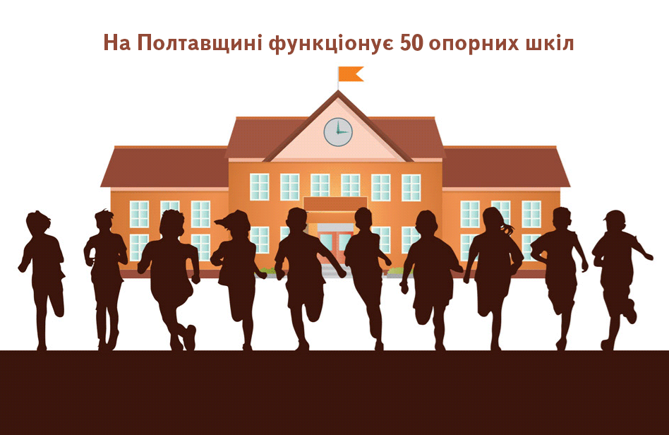 На Полтавщині функціонує 50 опорних шкіл