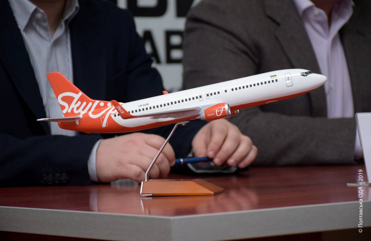 З Полтави в Єгипет та Туреччину пасажири літатимуть на літаках Boeing
