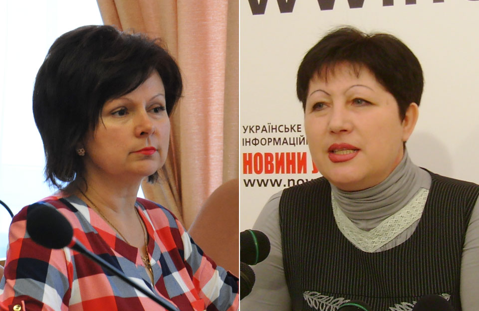 Наталія Дорохова та Людмила Акініна
