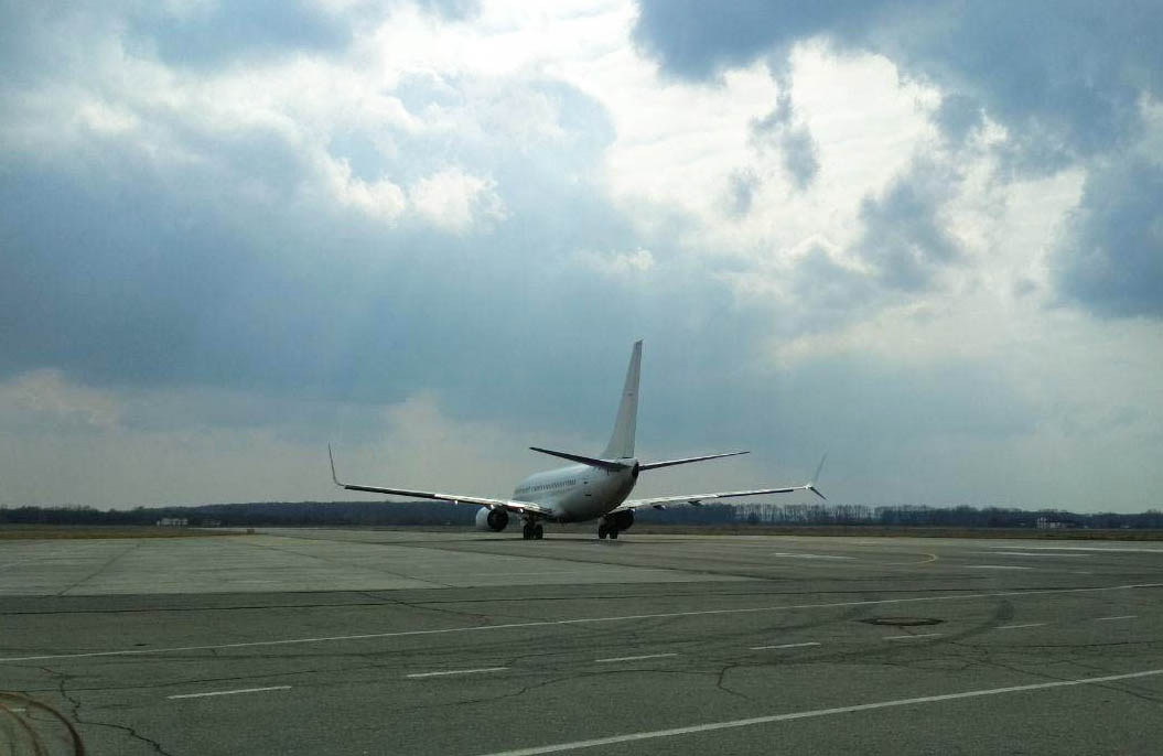 Перший міжнародний пасажирський рейс відлітає з полтавського летовища