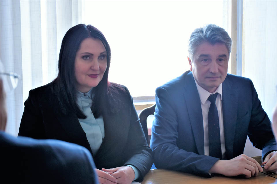 Олена Харченко та Олег Пругло
