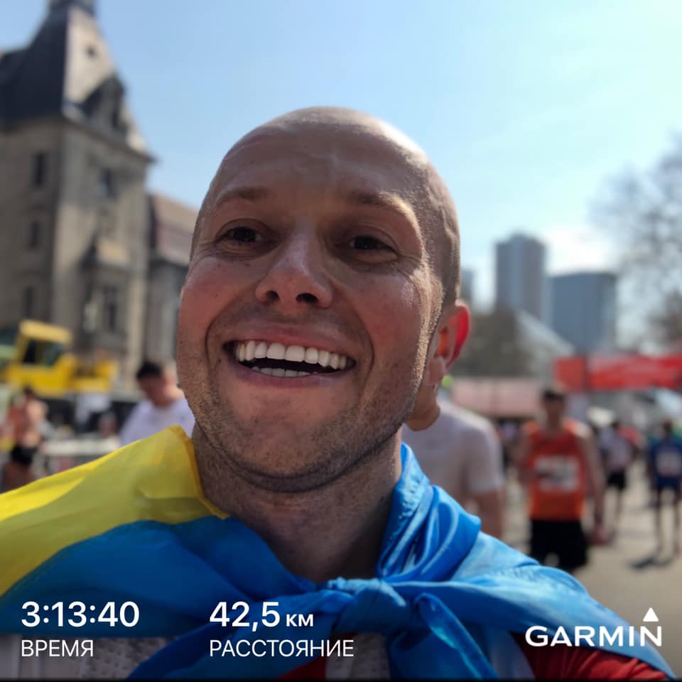 Результати Андріана Литовченка минулої неділі на марафоні в Роттердамі