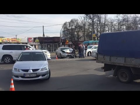 Аварія поблизу ТРЦ "Конкорд"