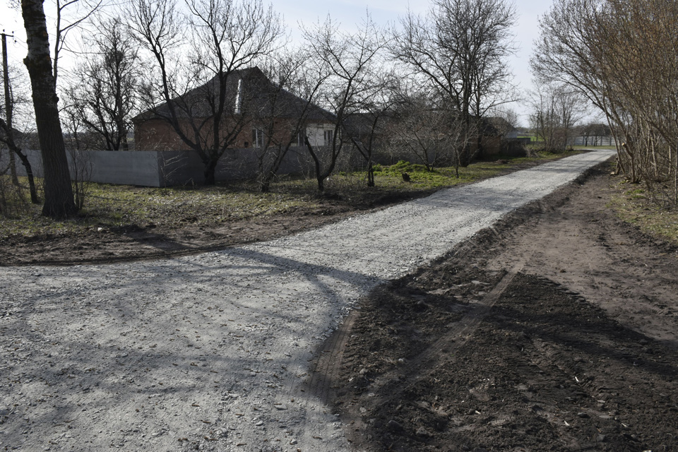 Ремонт доріг у Коломацькій громаді