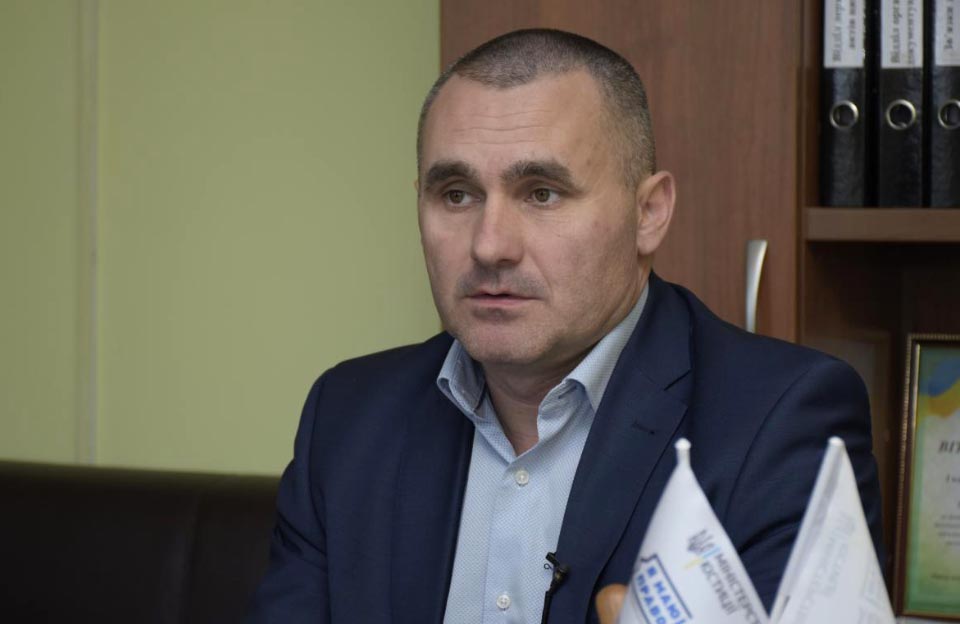 Олег Тимченко, начальник Головного територіального управління юстиції у Полтавській області