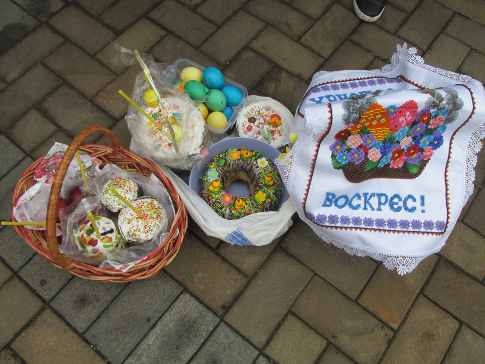 Жителі Щербанівської ОТГ освятили великодні страви