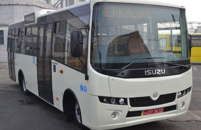 Автобус Ataman А092H6 на базі Isuzu