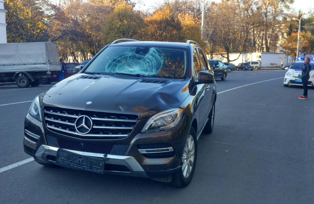 Автомобіль Наталії Саєнко після ДТП 6 листопада 2018 року