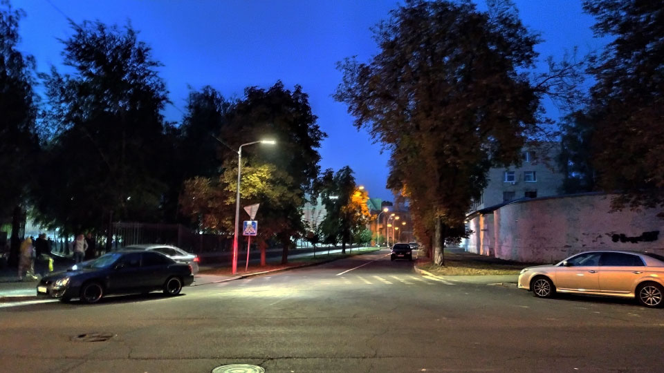 Нове освітлення на вул. Лідова