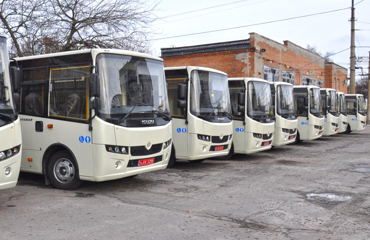 Партія з 9 нових автобусів Ataman А092H6 вже прямує до Полтави