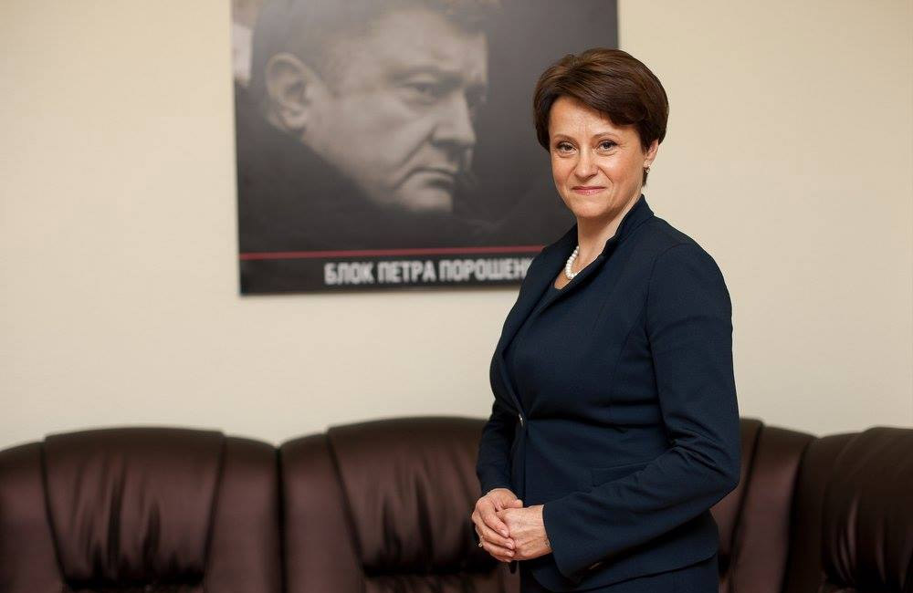Нардепка Ніна Южаніна — в.о. голови Полтавської територіальної організації «ЄС»