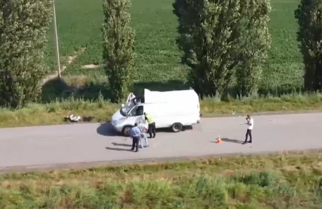 Напад на автомобіль Укрпошти стався між селами Тишки та Ждани Лубенського району