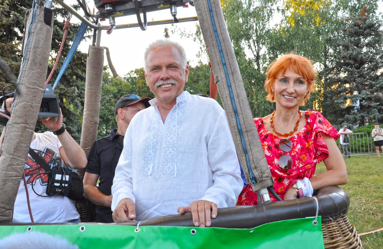 Сергій Іващенко з дружиною Іриною