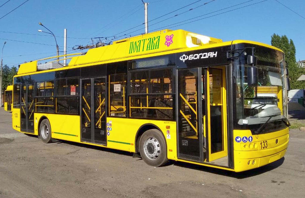 Новий брендований тролейбус «Богдан» Т70117