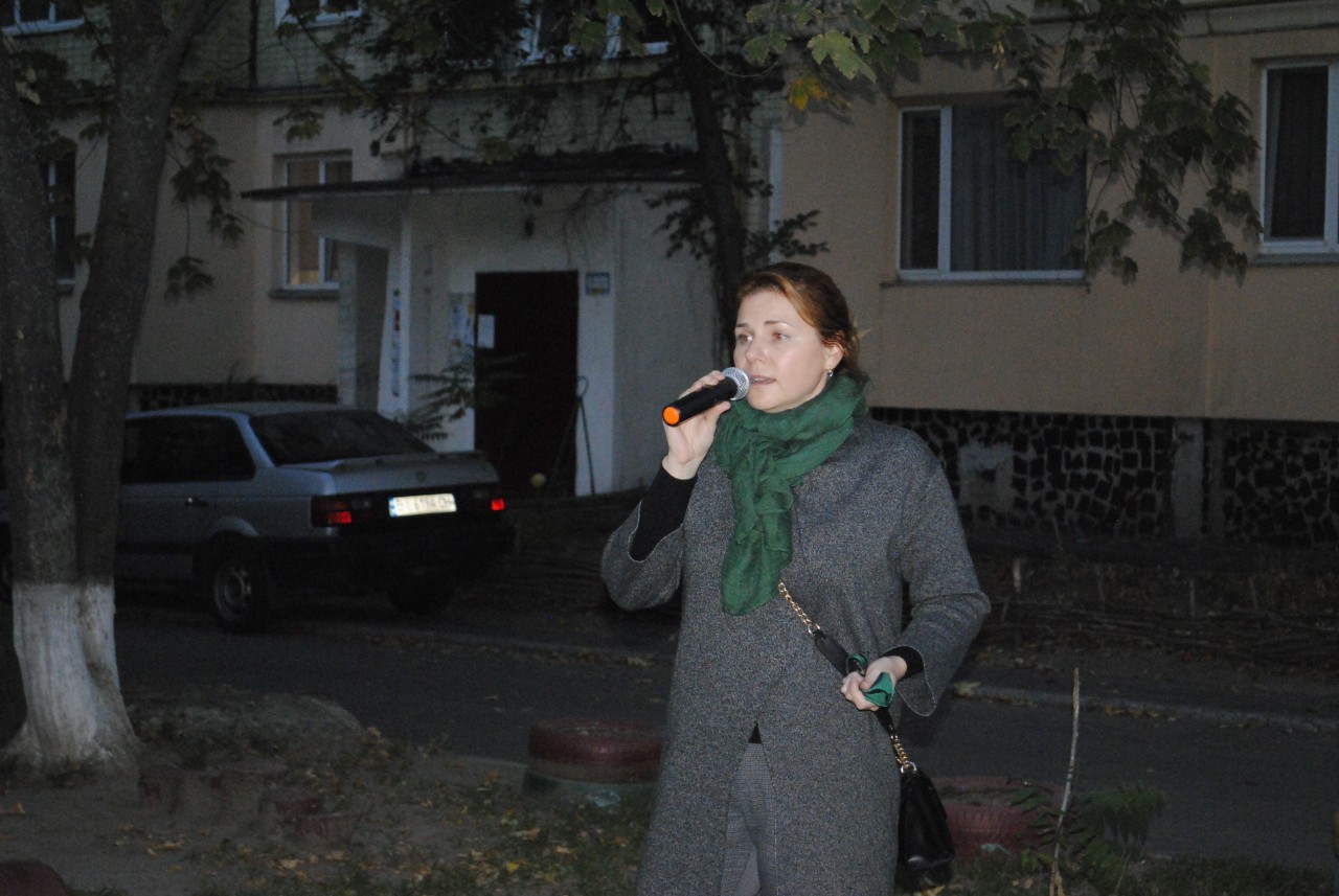 Яніна Барибіна, кандидатка у депутати Полтавської обласної ради