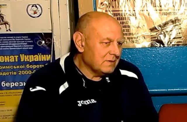 Старший тренер Полтавской области по греко-римской борьбе Валентин Журавель