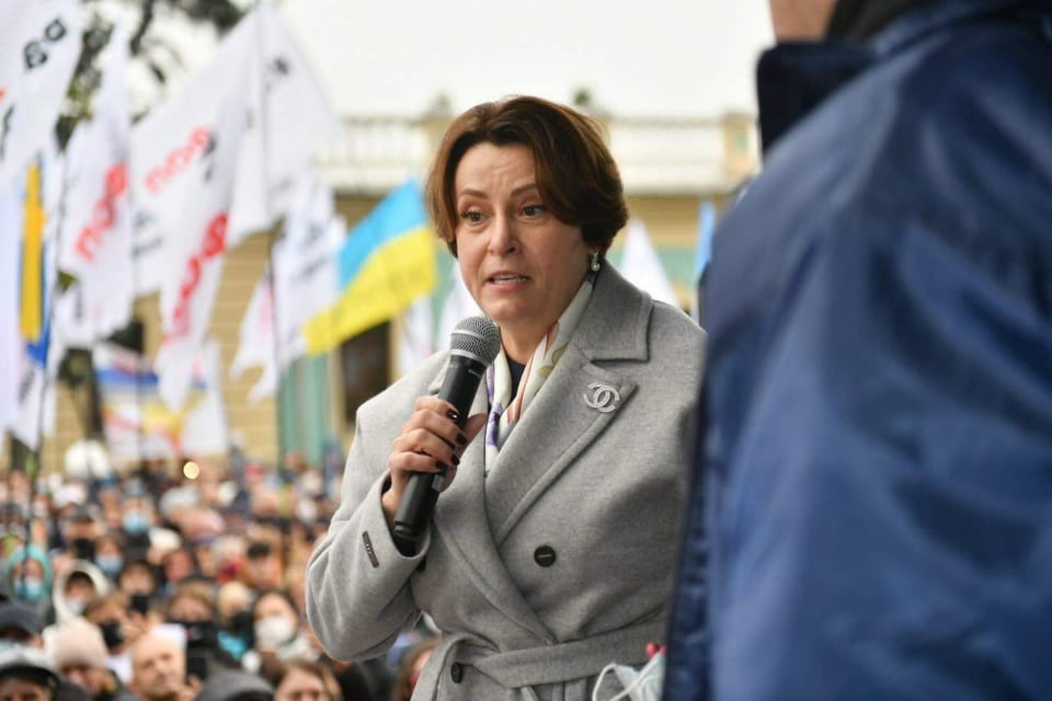 Ніна Южаніна, народна депутатка від фракції "Європейська Солідарність"