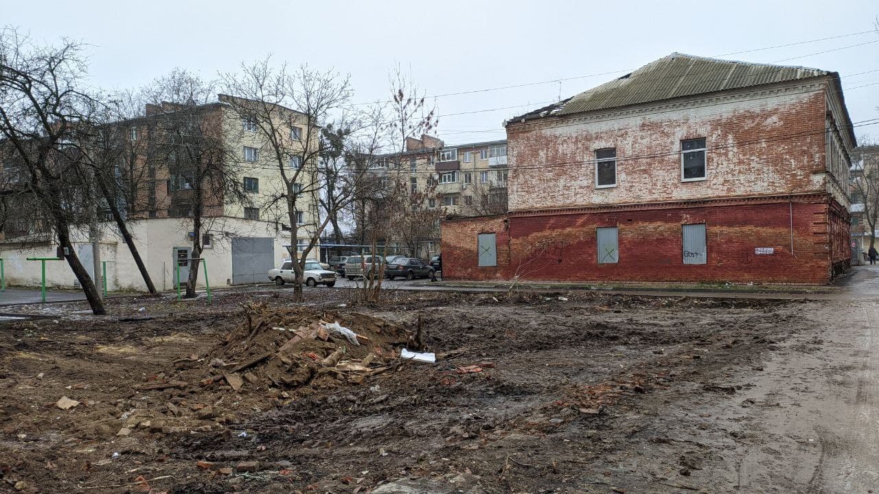 Після демонтування будинку по вулиці Павленківській, 8А