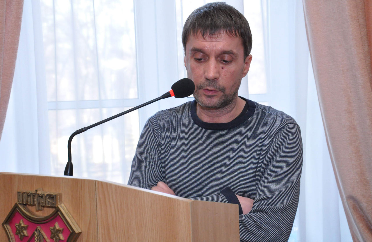 Андрій Храмов на сесії Полтавської міської ради у грудні 2019 року