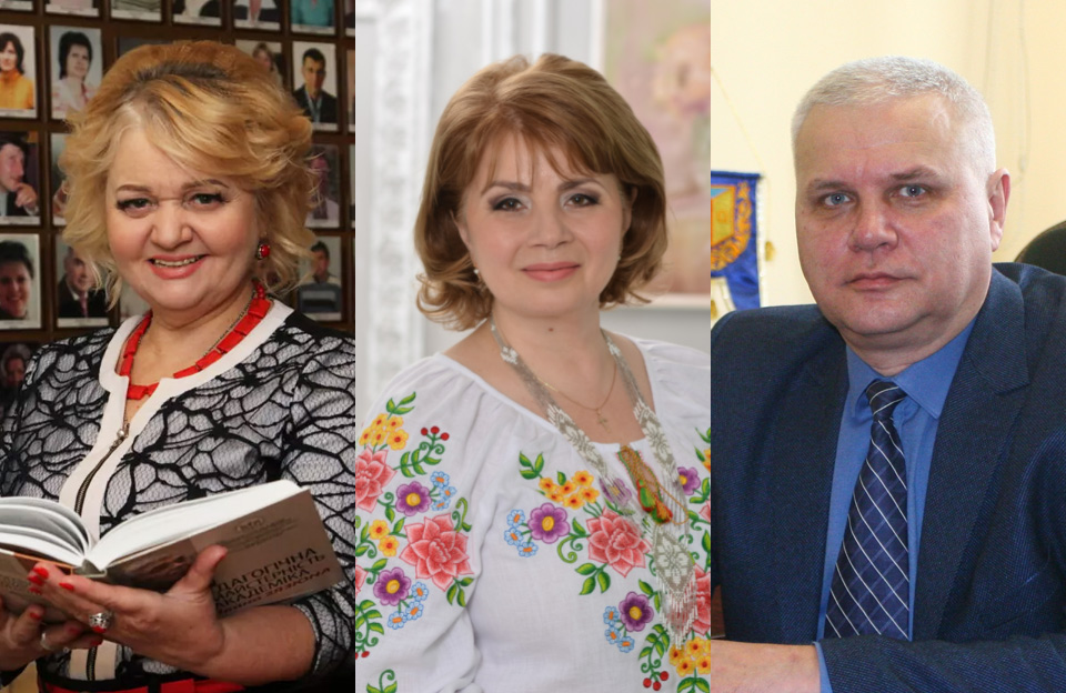 Марина Гриньова, Ольга Ніколенко та Роман Сітарчук