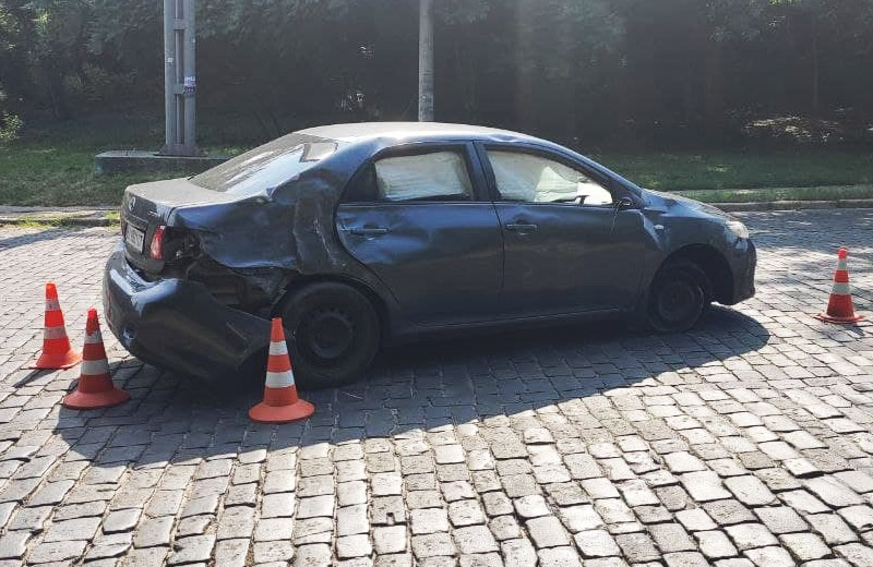 Toyota Corolla Олега Мороза після ДТП