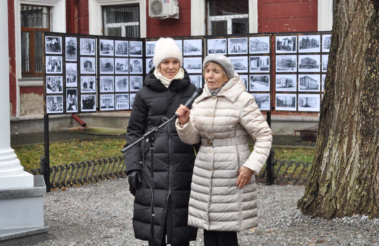 Відкривала пам’ятник дочка архітектора Тетяна Шульгіна