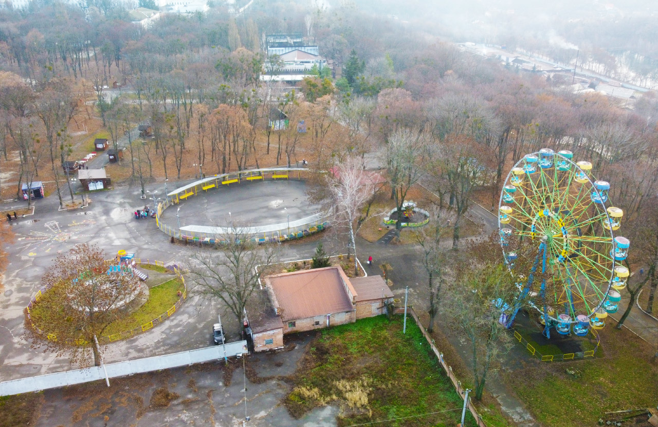 Територія Полтавського міського парку культури та відпочинку «Перемога» 