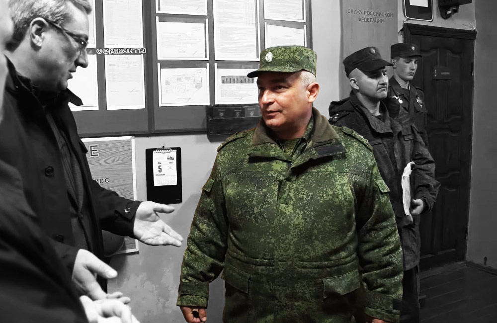 Тимур Трубієнко у травні 2014 року — на той час полковник, начальник учбового центру