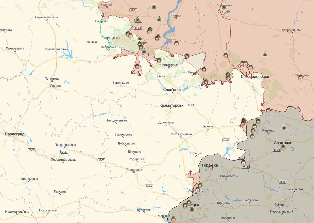 Ситуація на Донецькому та Луганському напрямках