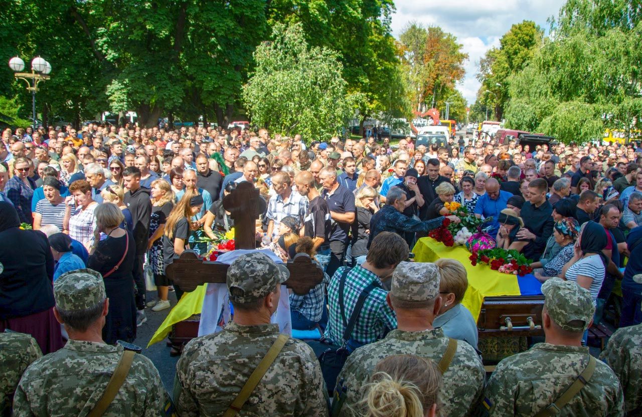 Прощання з загиблими військовими 20 липня | Фото: Полтавський обласний ТЦК та СП