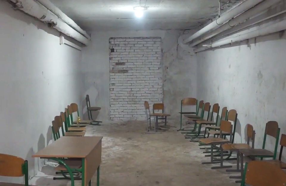 Типовий шкільний підвал | Кадр з відео «Суспільного»