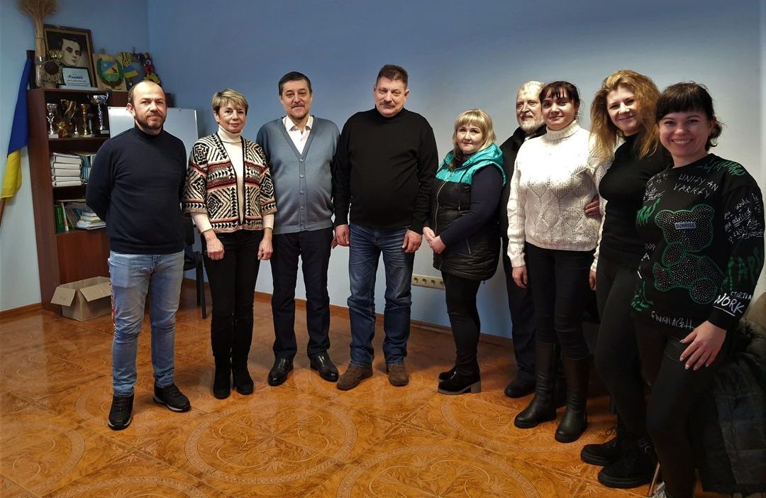 Члени Терешківської комісії з деколонізації топоніміки — у центрі Віталій Турпітько