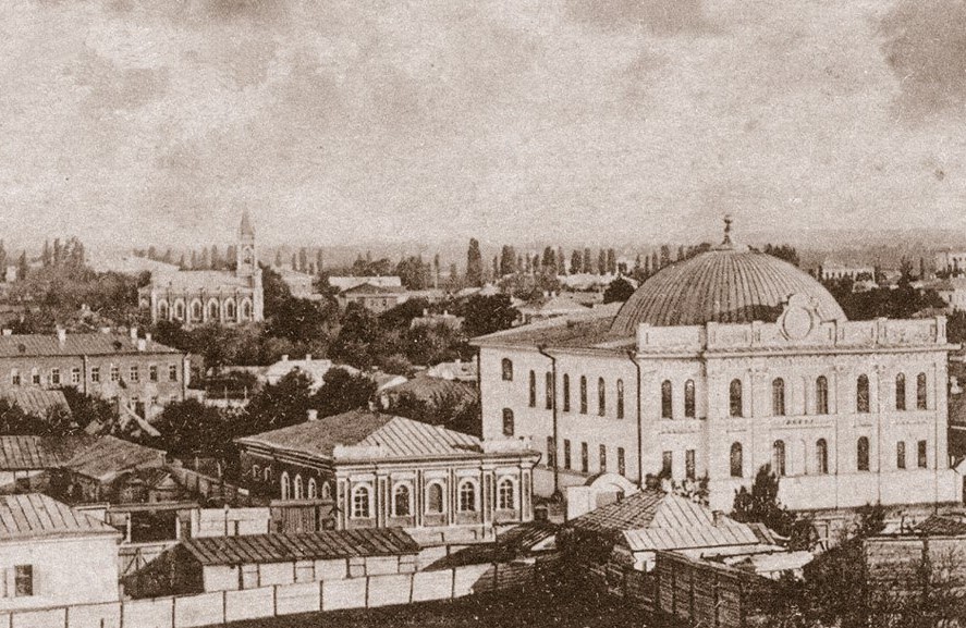 Велика хоральна синагога в Полтаві збудована у 1856 році