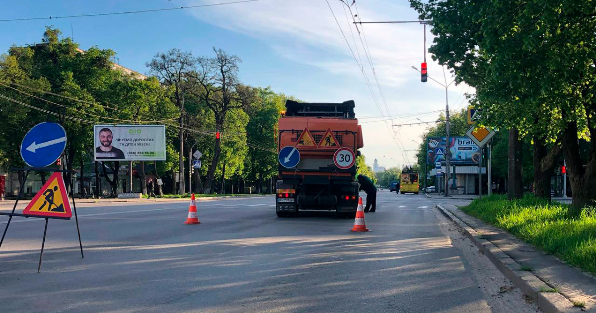 Валерій Пархоменко: найближчими днями у Полтаві фрезеруватимуть вулиці із глибокими ямами