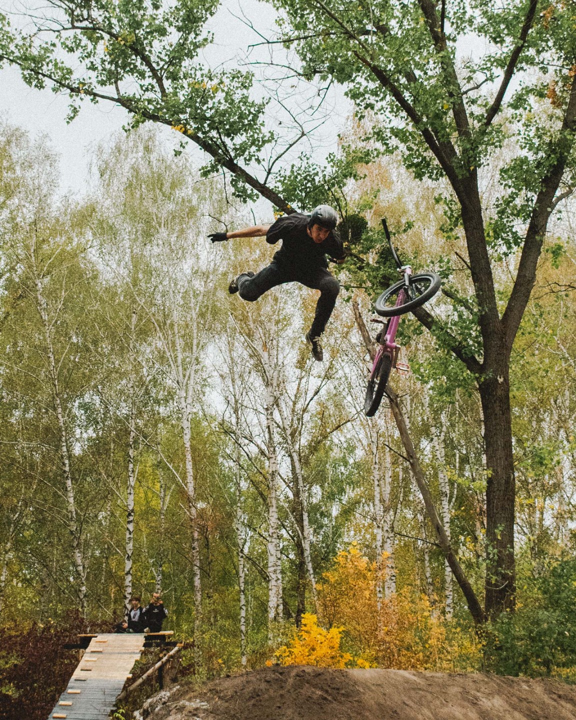 Політ після невдалого трюку.